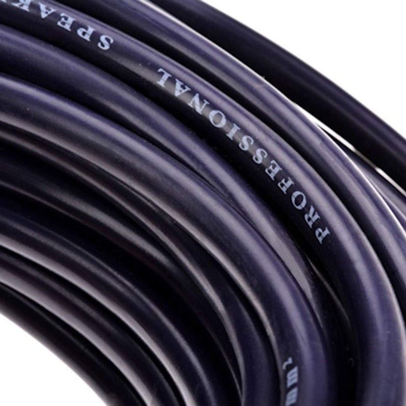 Yuyaokk 2Pack 50 ft Male Speakon to Speakon Cables, Professional 12 Guage AWG Audio Cord DJ Speaker Cable Wire with Twist Lock - 2 Conductor. - Image 3